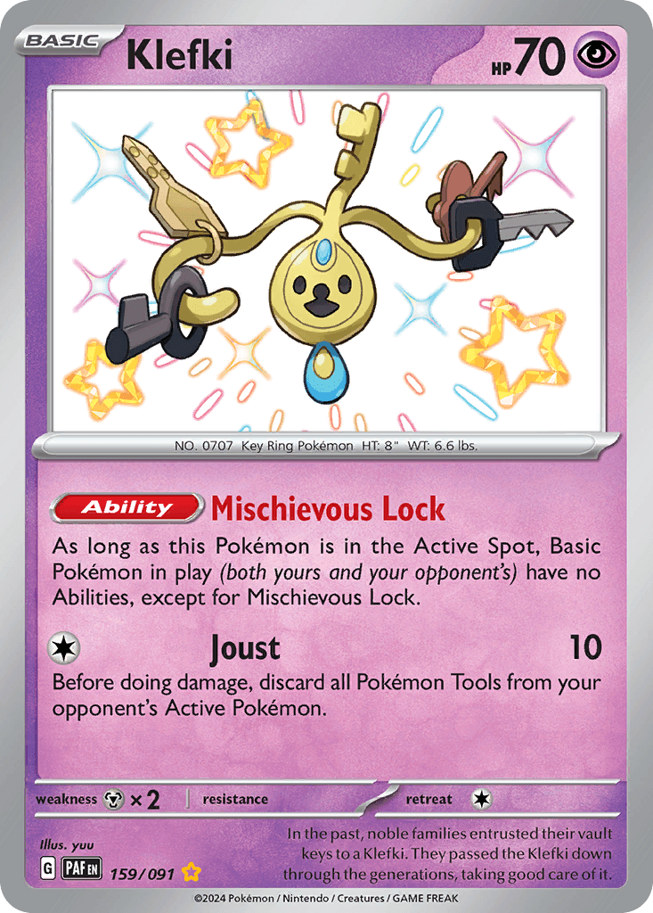 Klefki Paldean Fates