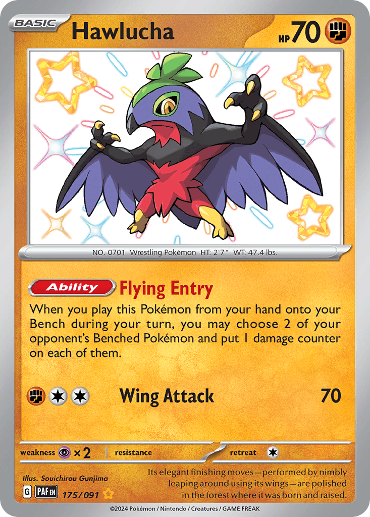 Hawlucha Paldean Fates