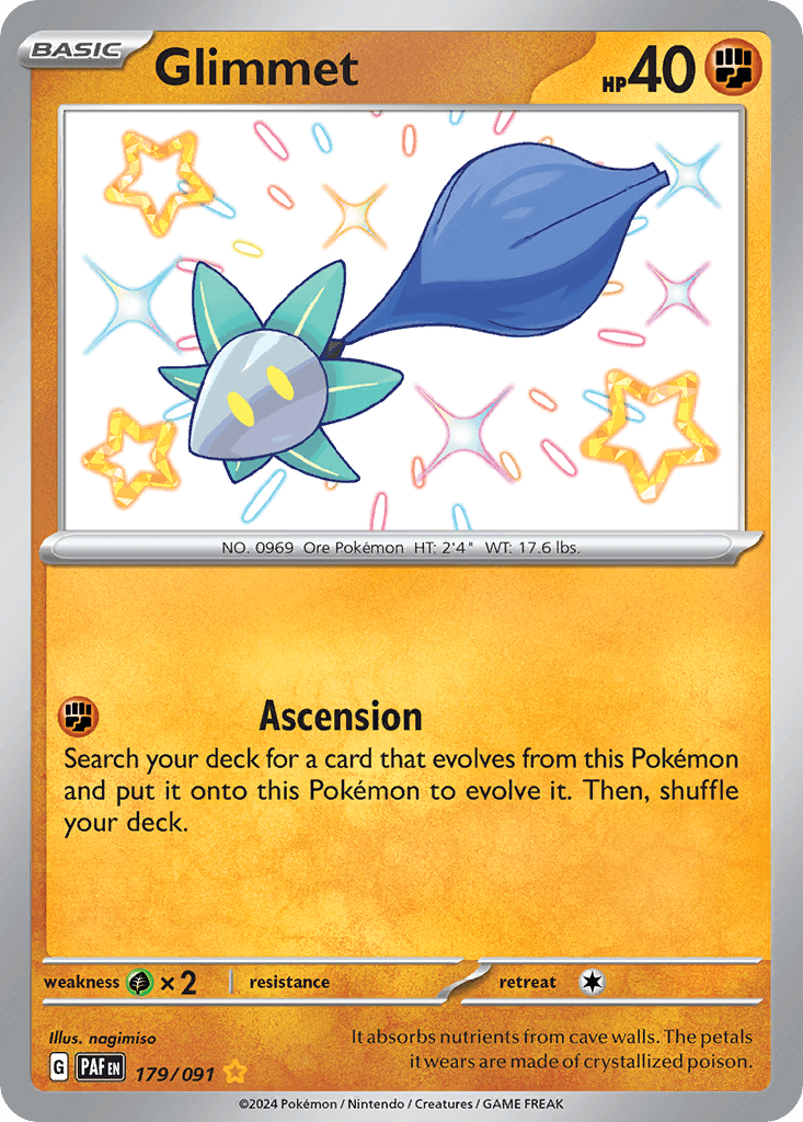 Glimmet Paldean Fates
