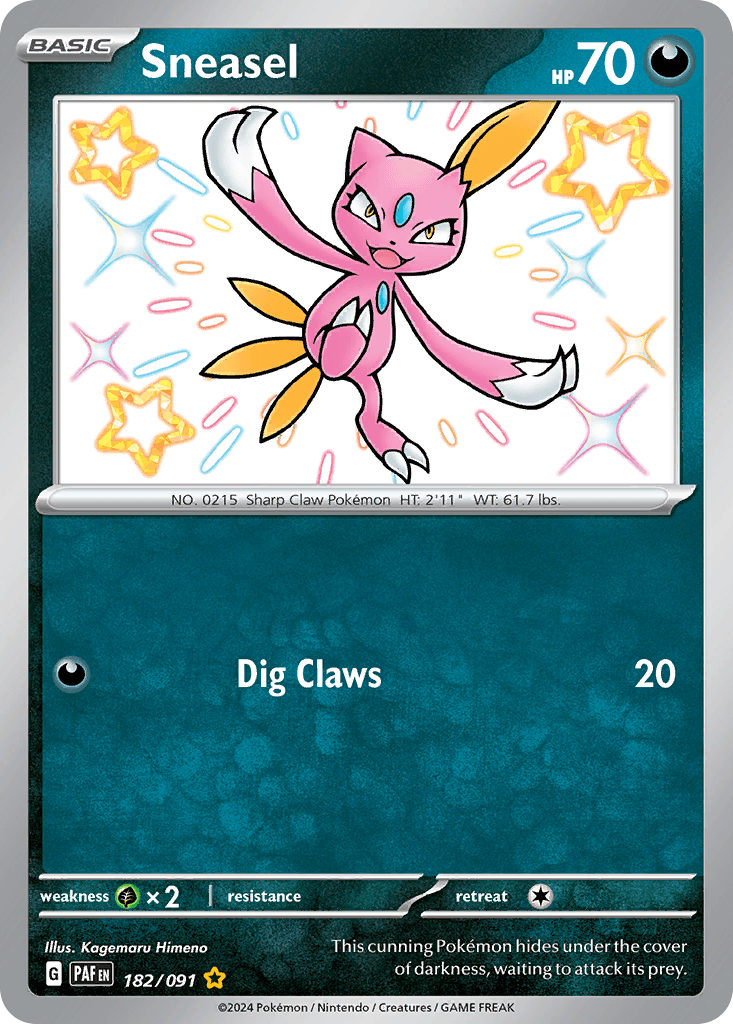 Sneasel Paldean Fates