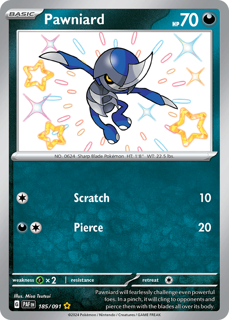 Pawniard Paldean Fates