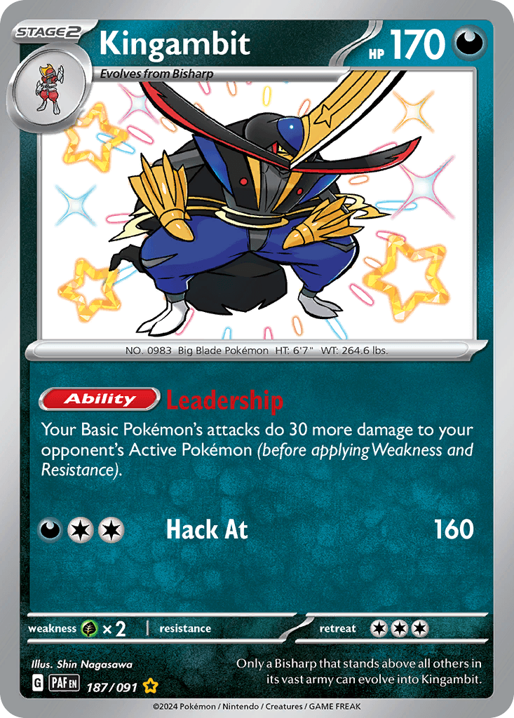 Kingambit Paldean Fates