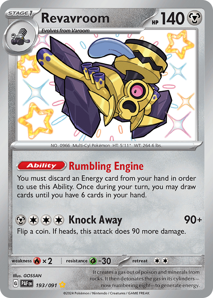 Revavroom Paldean Fates