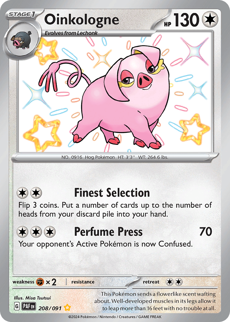 Oinkologne Paldean Fates