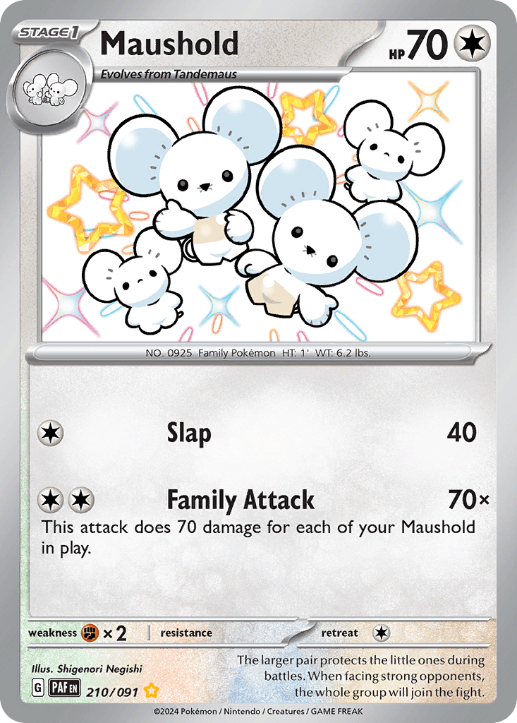 Maushold Paldean Fates