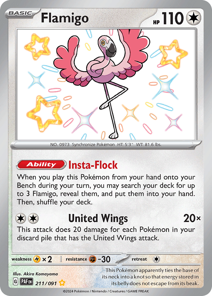 Flamigo Paldean Fates