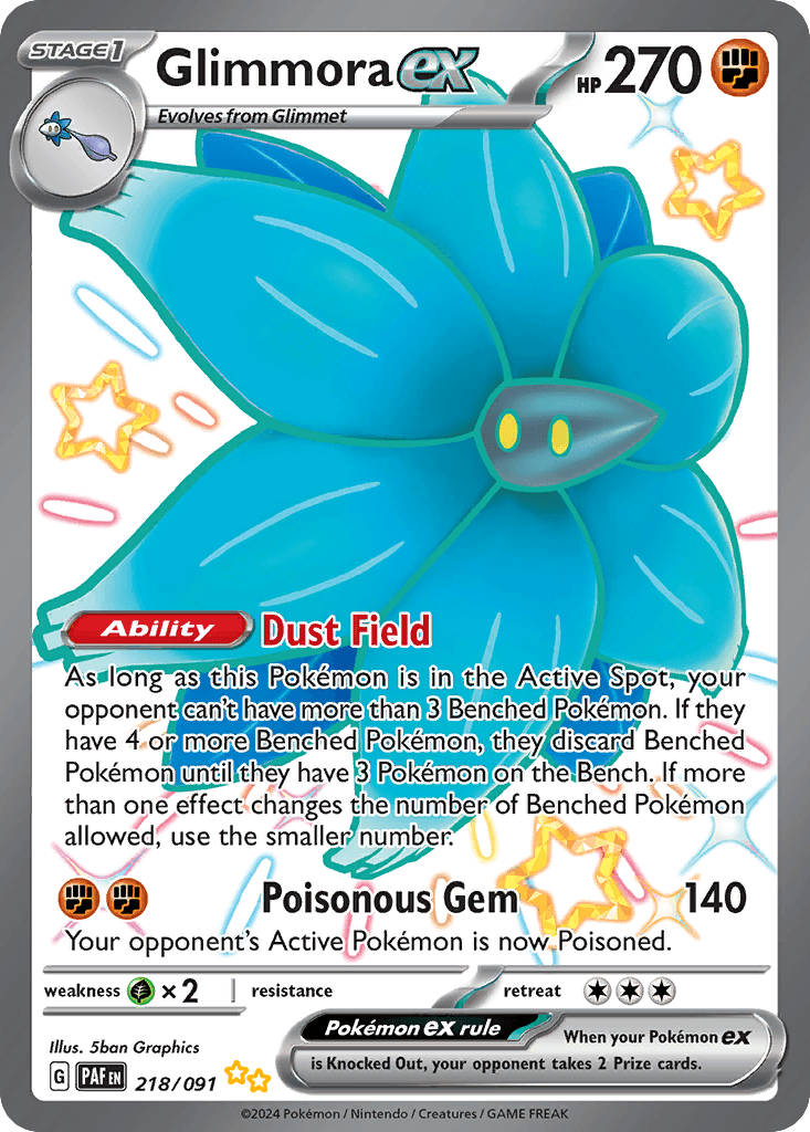 Glimmora ex Paldean Fates