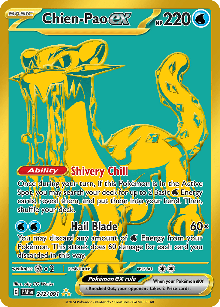 Chien-Pao ex Paldean Fates