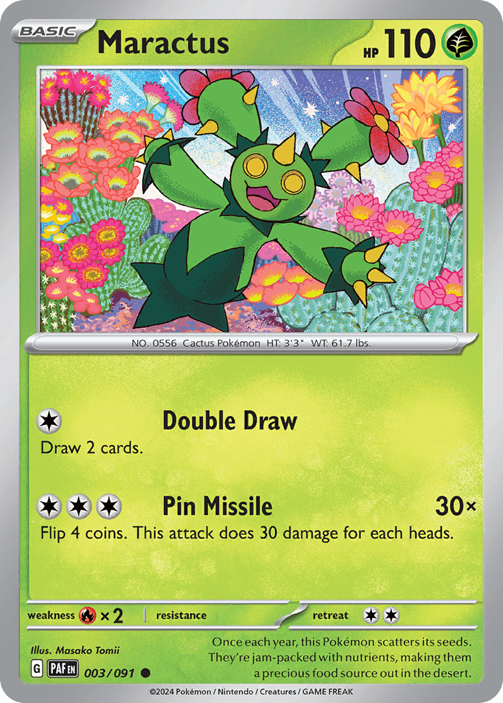 Maractus Paldean Fates