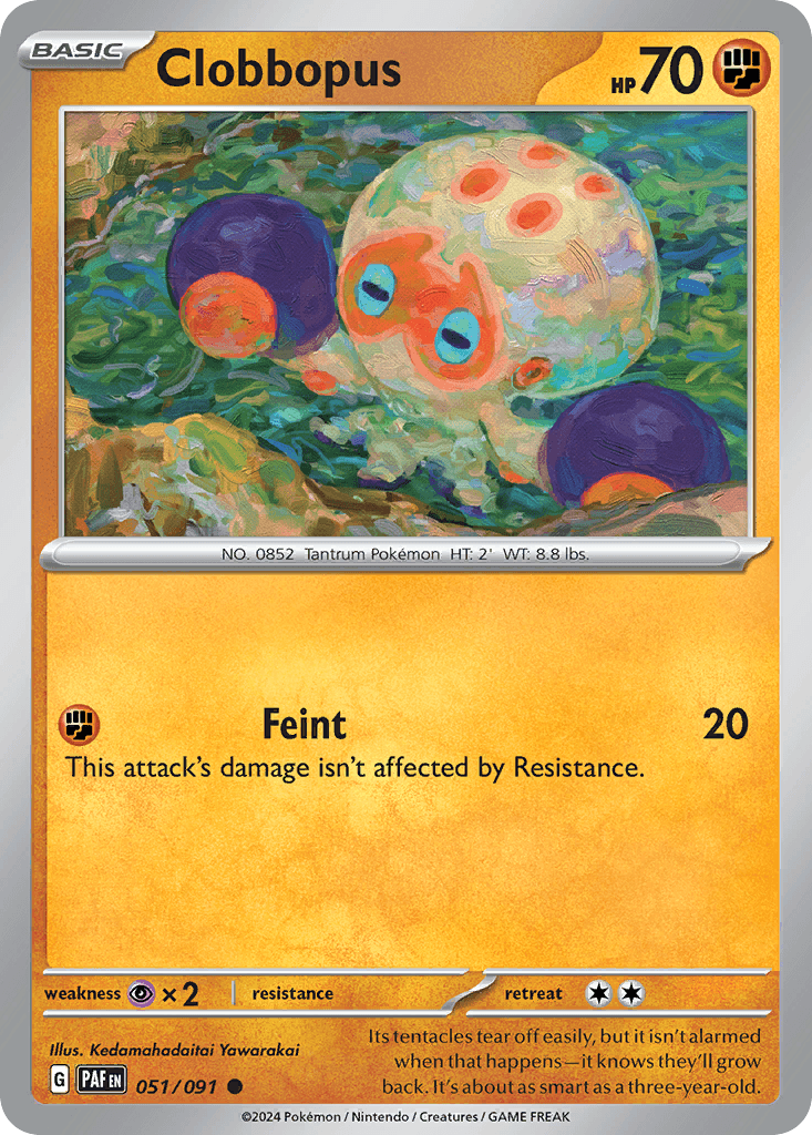 Clobbopus Paldean Fates