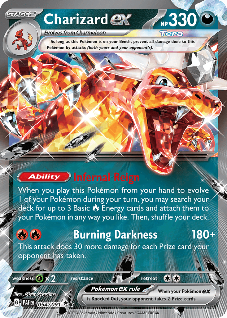 Charizard ex Paldean Fates