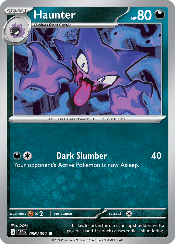 Haunter Paldean Fates