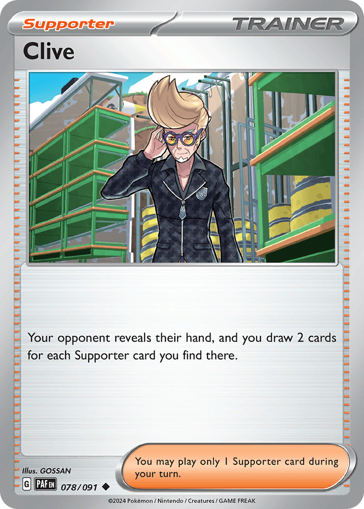 Clive Paldean Fates