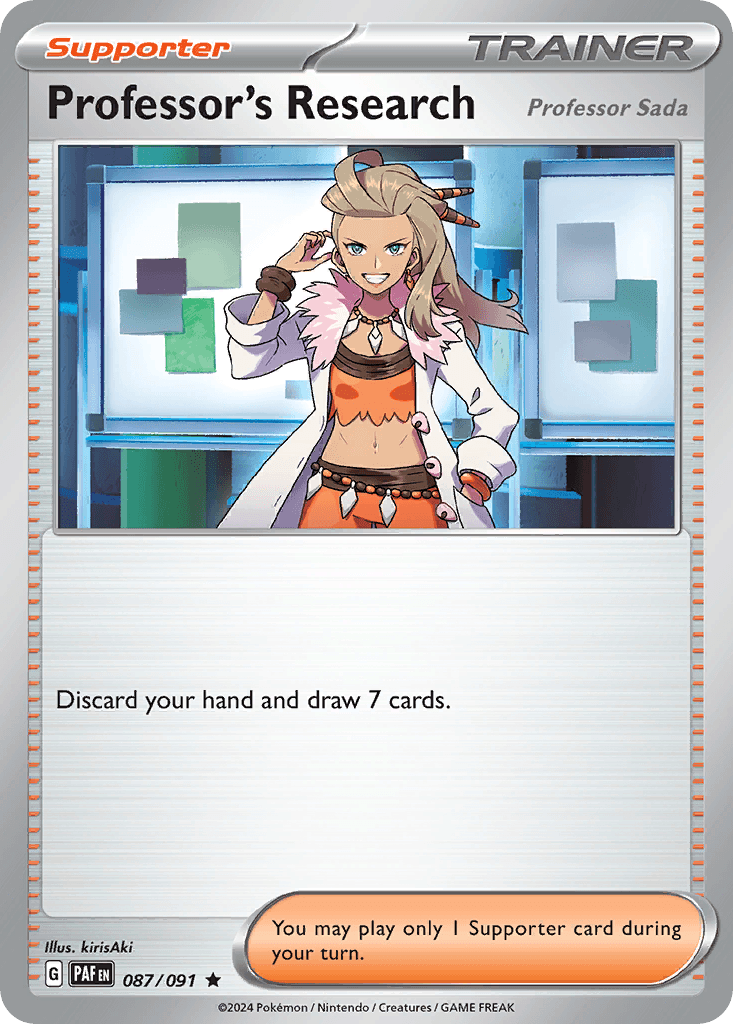 Professor's Research Paldean Fates