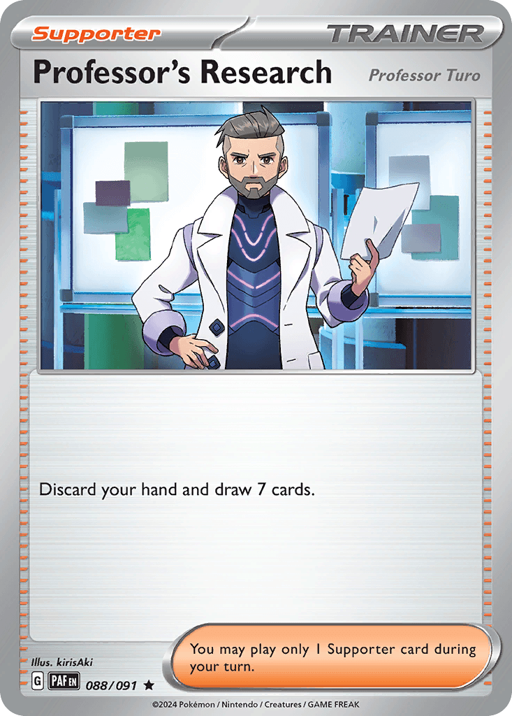Professor's Research Paldean Fates