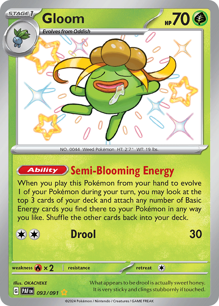 Gloom Paldean Fates