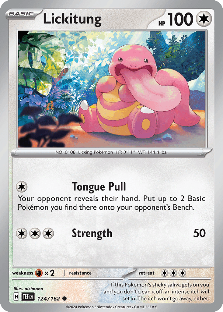 Lickitung Temporal Forces