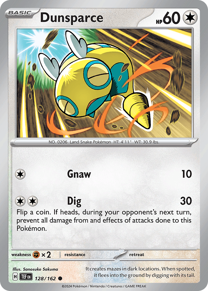 Dunsparce Temporal Forces