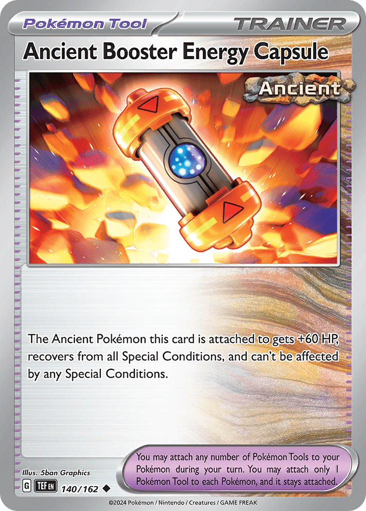 Ancient Booster Energy Capsule Temporal Forces