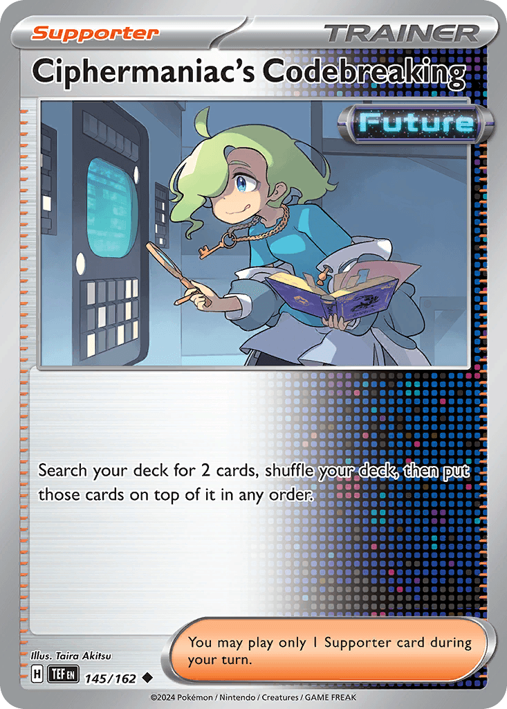 Ciphermaniac's Codebreaking Temporal Forces