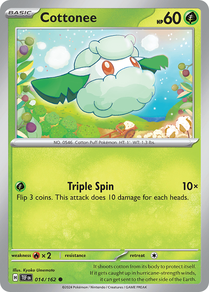 Cottonee Temporal Forces