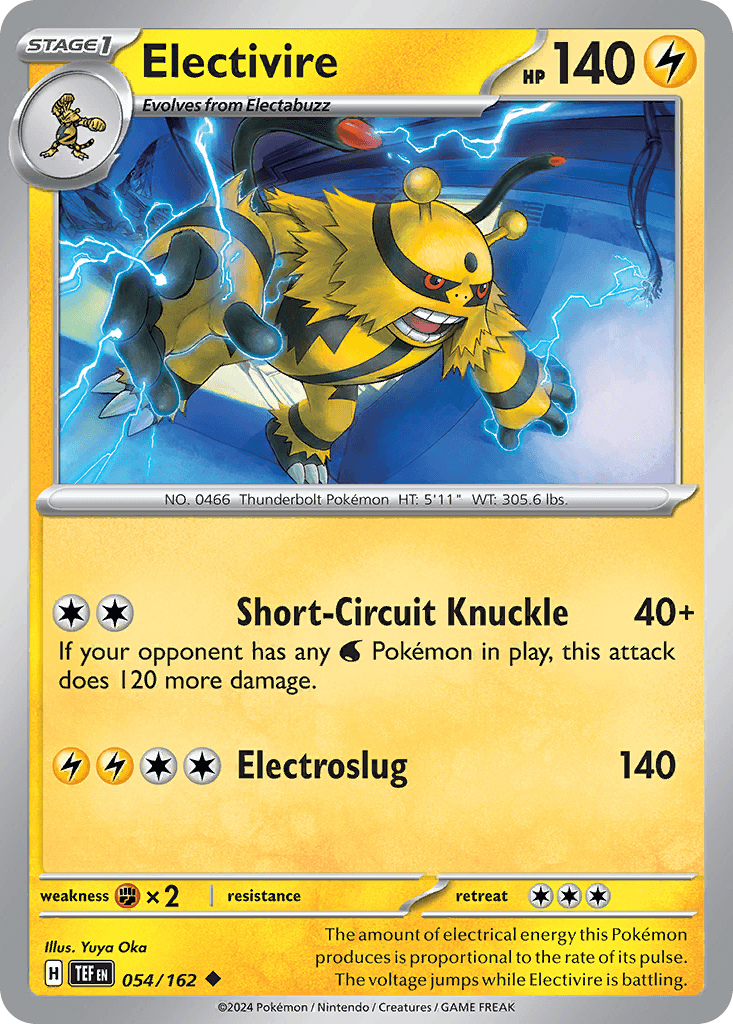Electivire Temporal Forces