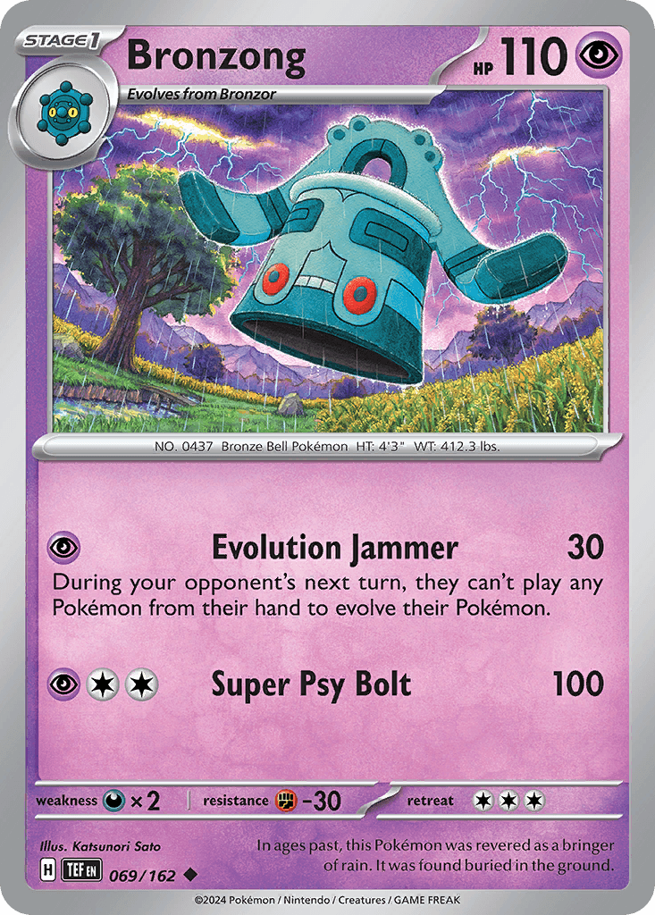 Bronzong Temporal Forces