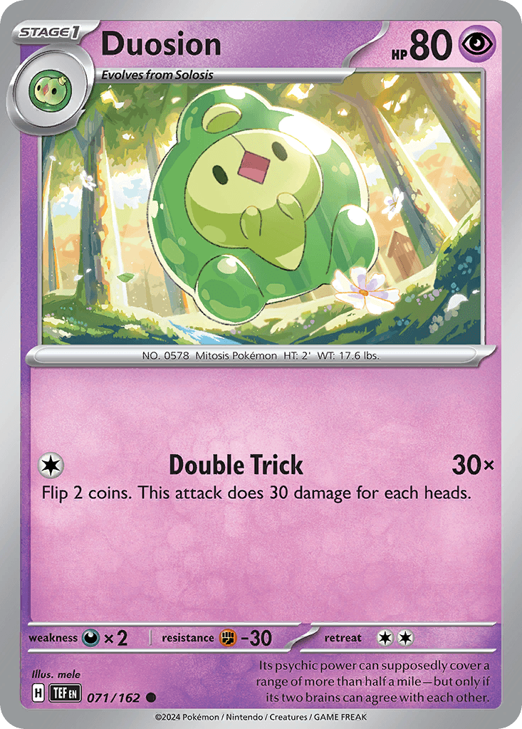Duosion Temporal Forces