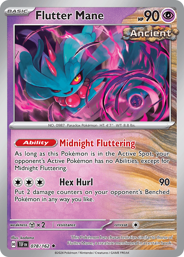 Flutter Mane Temporal Forces