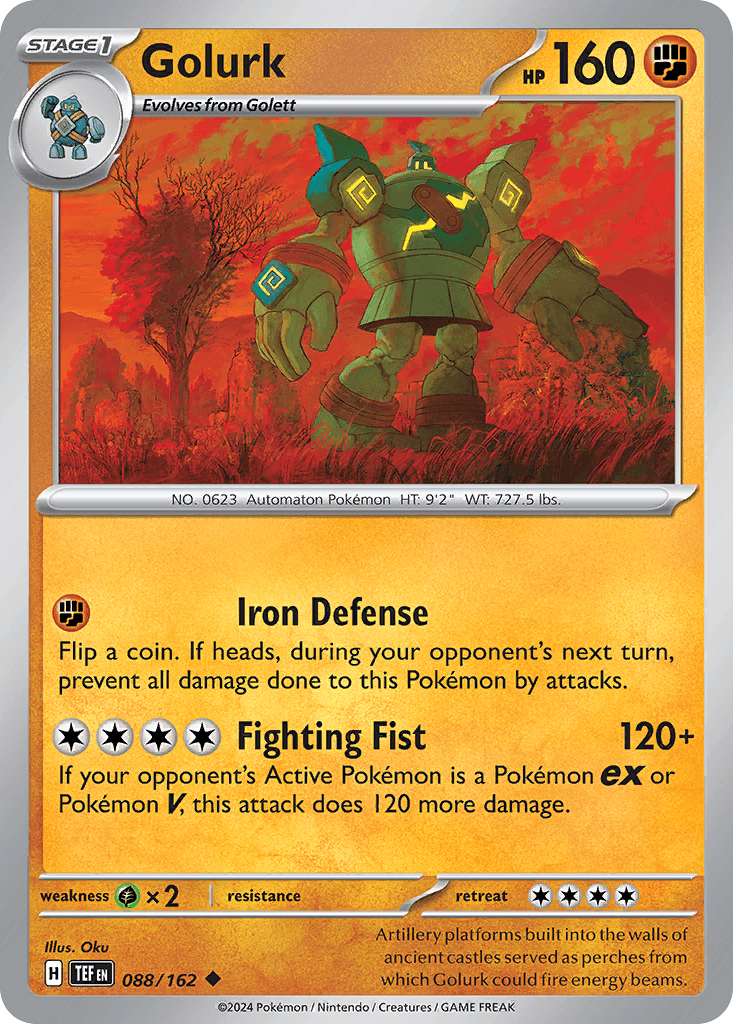 Golurk Temporal Forces