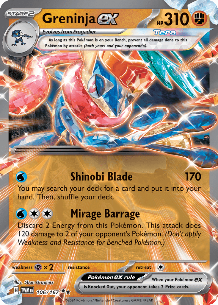 Greninja ex Twilight Masquerade