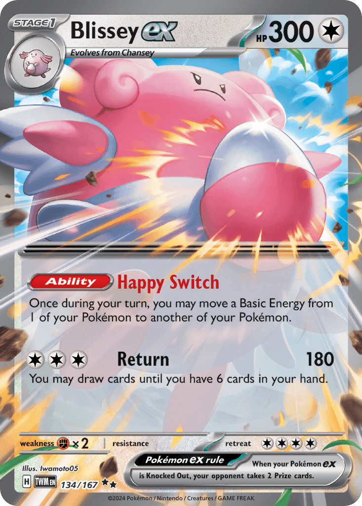 Blissey ex Twilight Masquerade