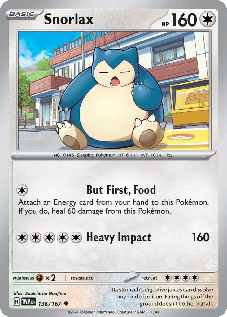 Snorlax Twilight Masquerade