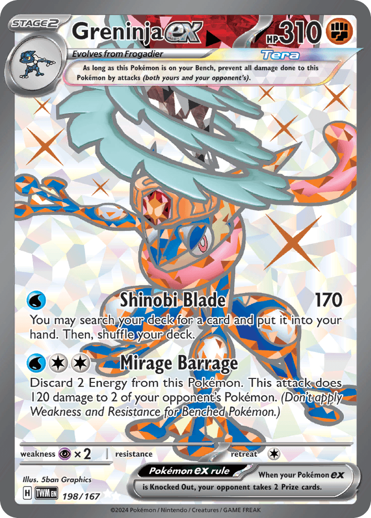 Greninja ex Twilight Masquerade
