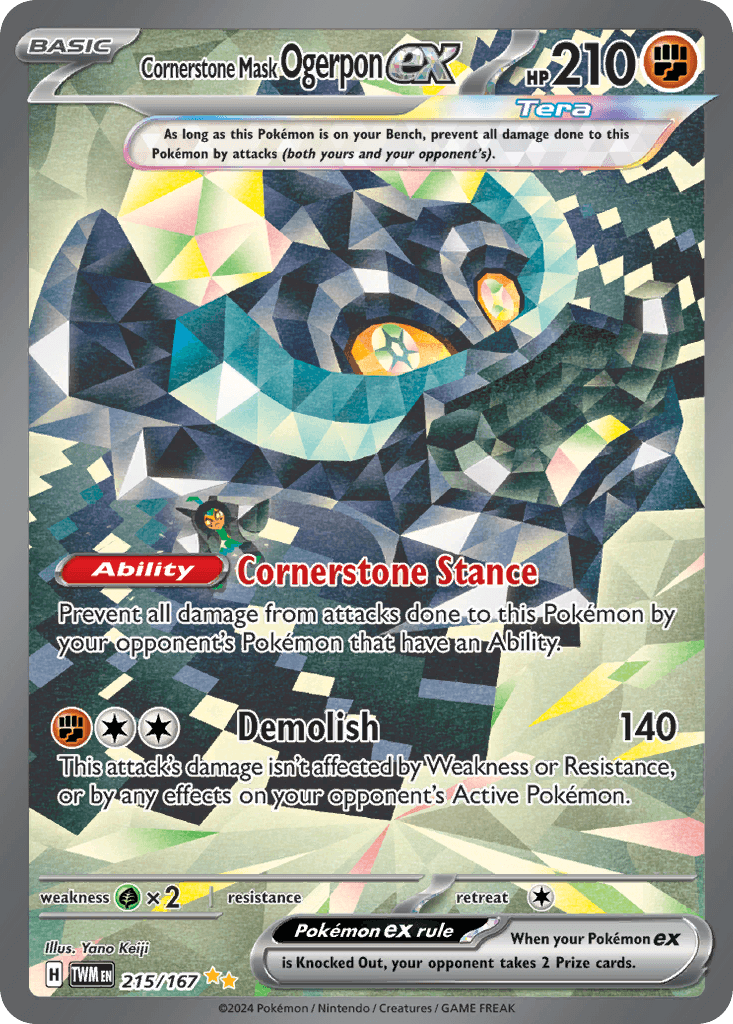 Cornerstone Mask Ogerpon ex Twilight Masquerade