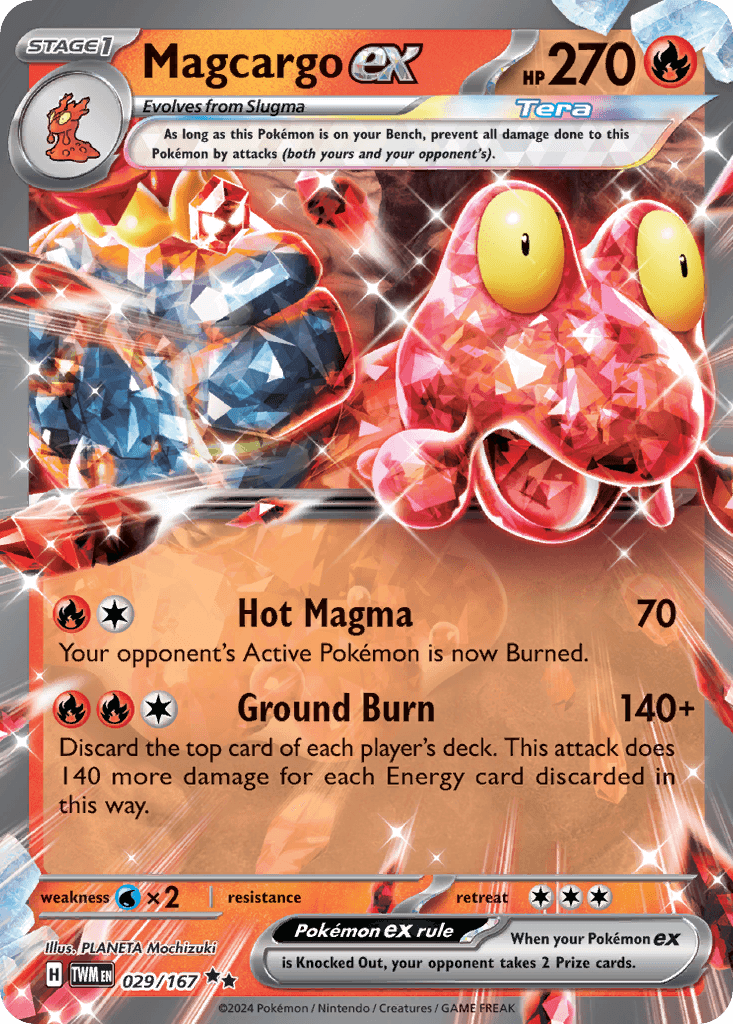Magcargo ex Twilight Masquerade