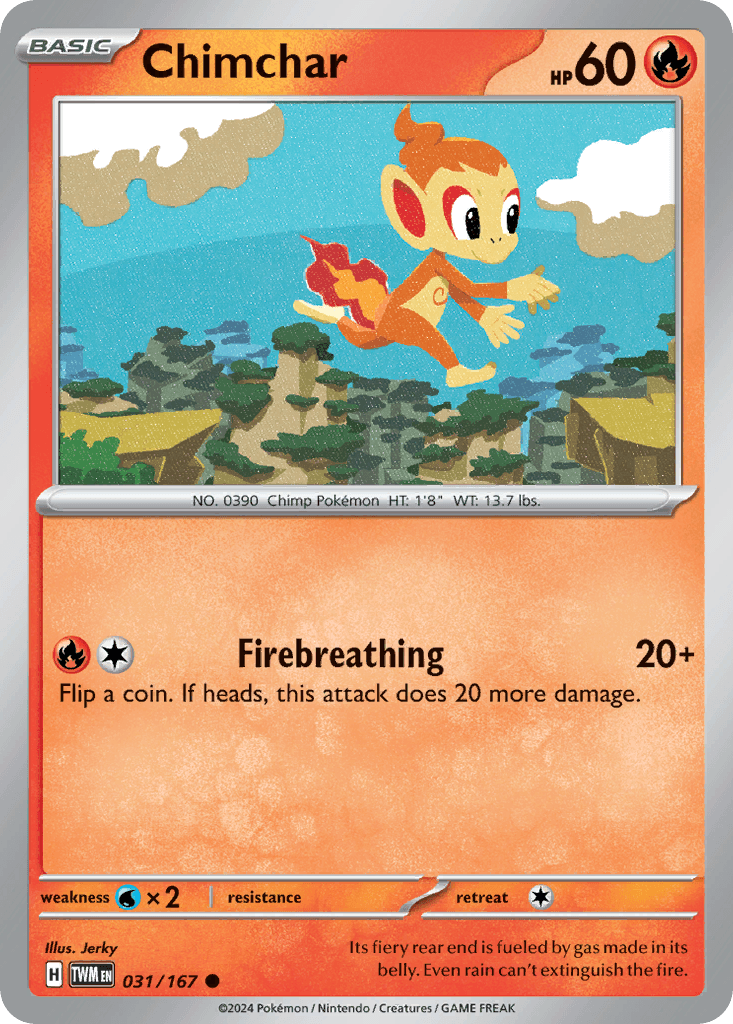 Chimchar Twilight Masquerade