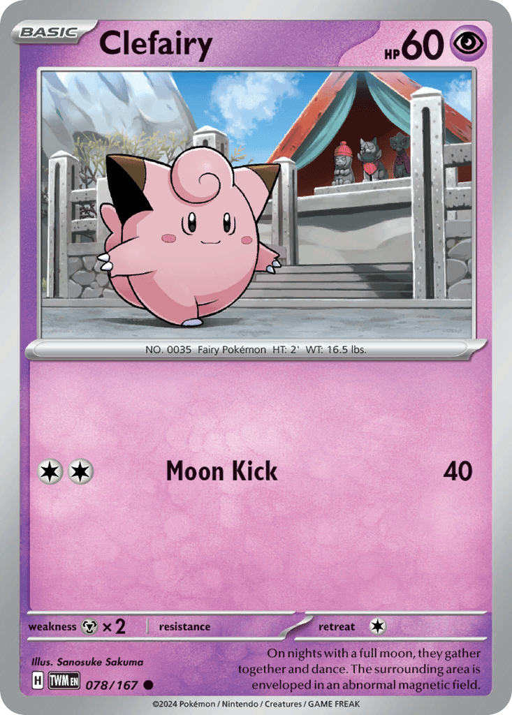 Clefairy Twilight Masquerade