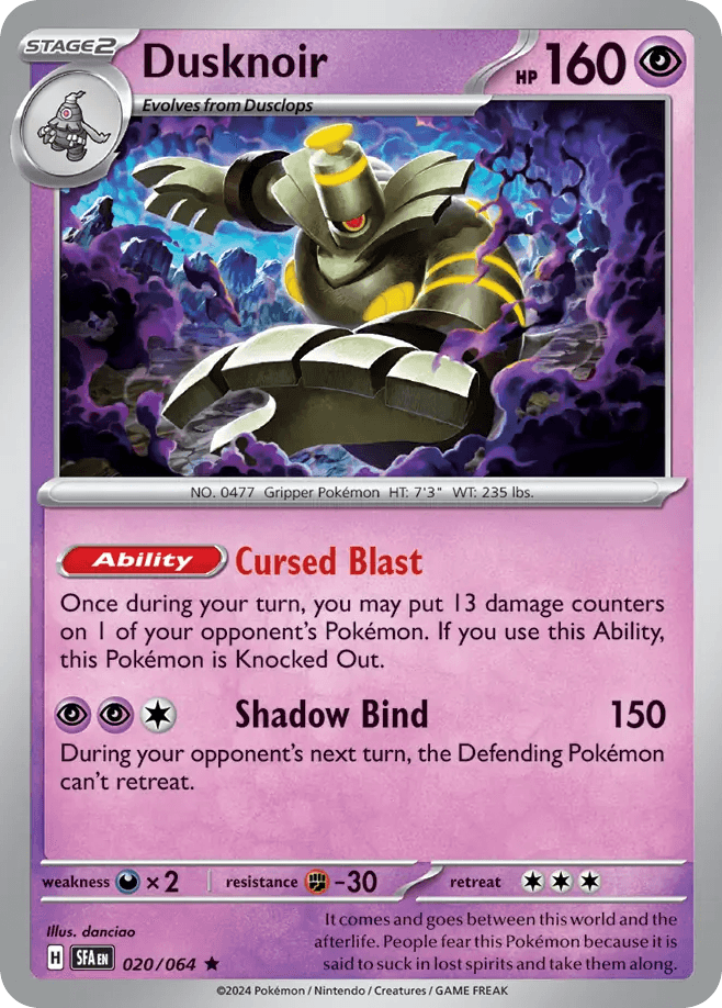Dusknoir Shrouded Fable