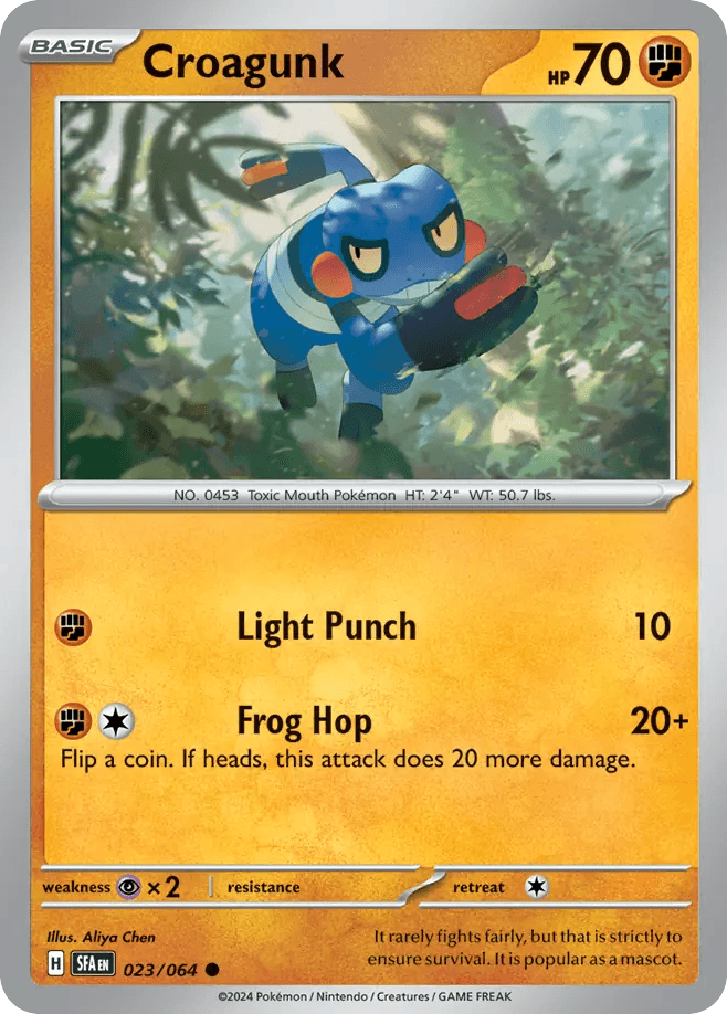 Croagunk Shrouded Fable