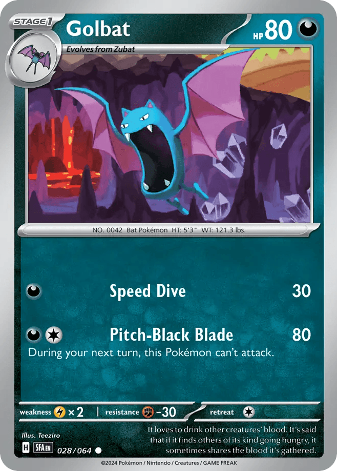 Golbat Shrouded Fable