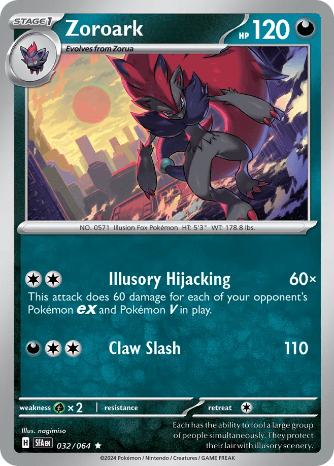 Zoroark Shrouded Fable
