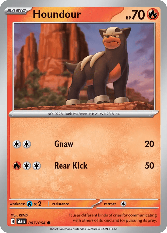 Houndour Shrouded Fable