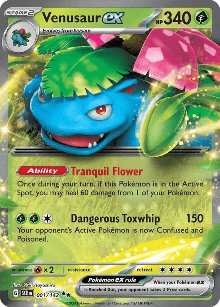 Venusaur ex Stellar Crown