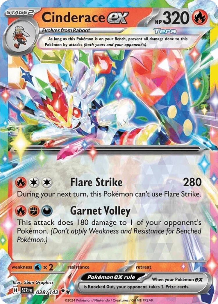 Cinderace ex Stellar Crown