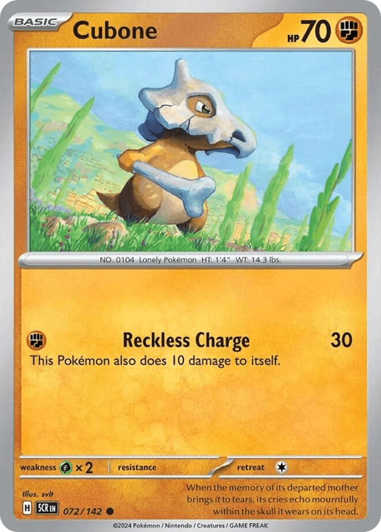 Cubone Stellar Crown