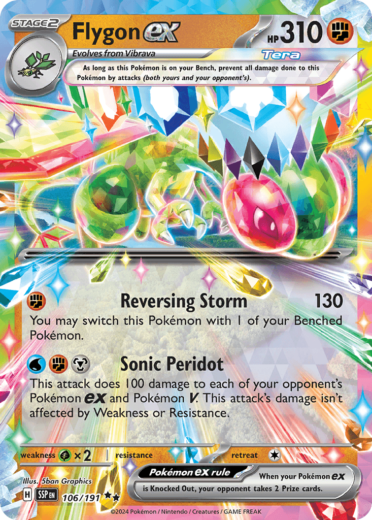 Flygon ex Surging Sparks