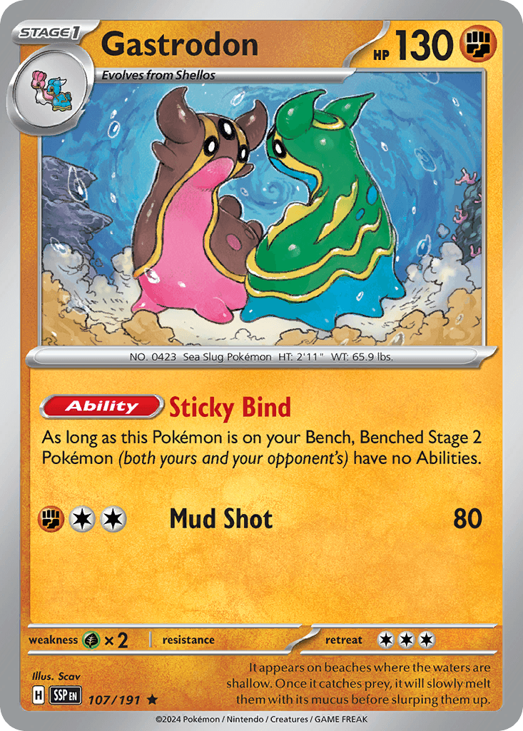 Gastrodon Surging Sparks