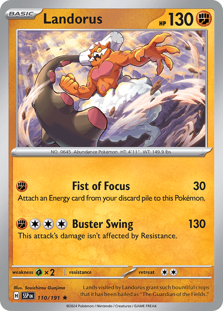 Landorus Surging Sparks