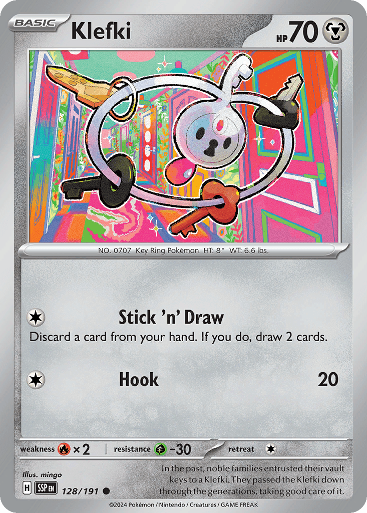 Klefki Surging Sparks